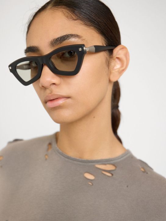 Kuboraum Berlin J7 cat eye acetate sunglasses 3 Kuboraum Berlin J7 cat eye acetate sunglasses