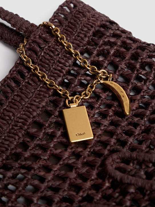 Chloé Summer Banana Panier raffia bag 3 Chloé Summer Banana Panier raffia bag