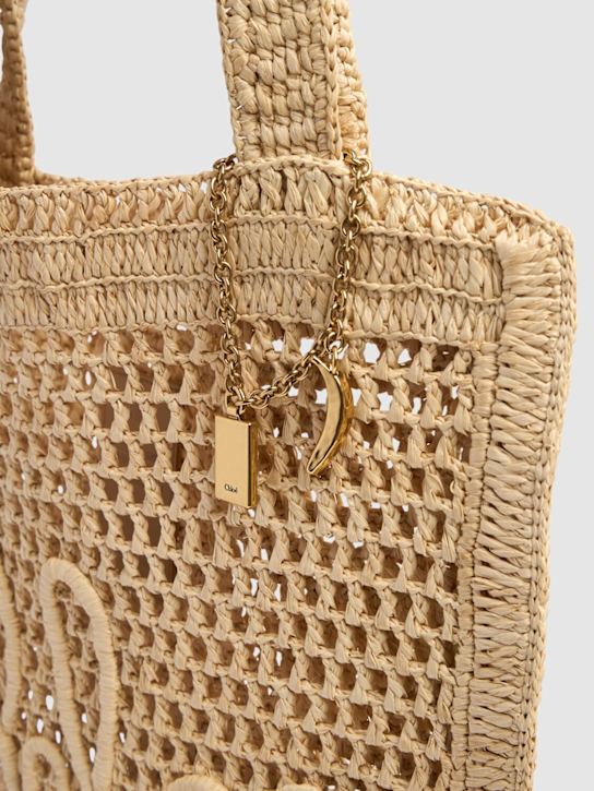 Chloé Summer Banana crochet tote bag