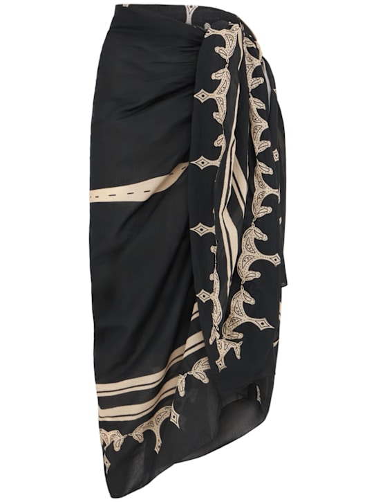 Johanna Ortiz Iconic Ancestral Palm printed sarong