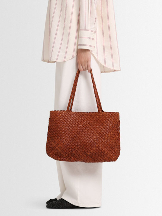 Dragon Diffusion Vintage Mesh Tote leather bag