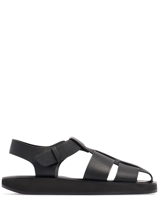 The Row Fisherman leather sandals