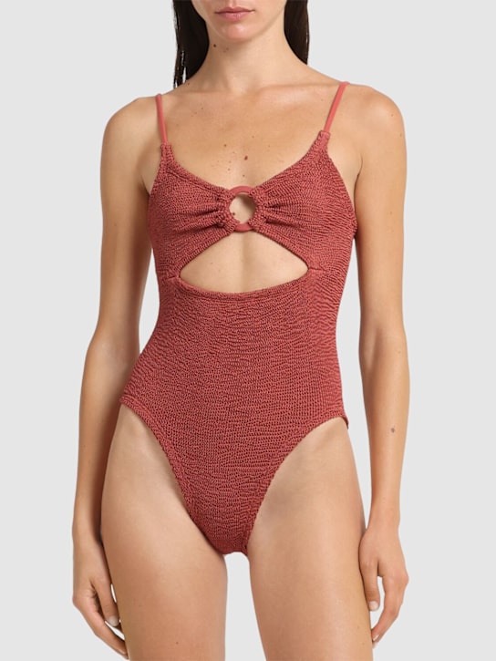 Hunza G Crystal one piece swimsuit