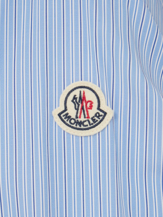Moncler Striped cotton popline shirt 5 Moncler Striped cotton popline shirt