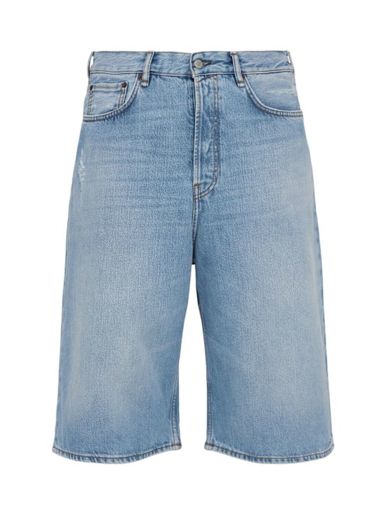 Acne Studios Judda light blue vintage shorts