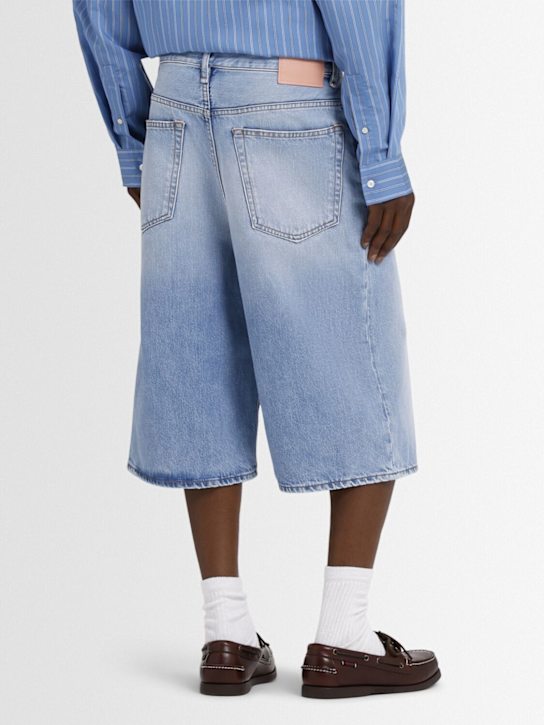 Acne Studios Judda light blue vintage shorts