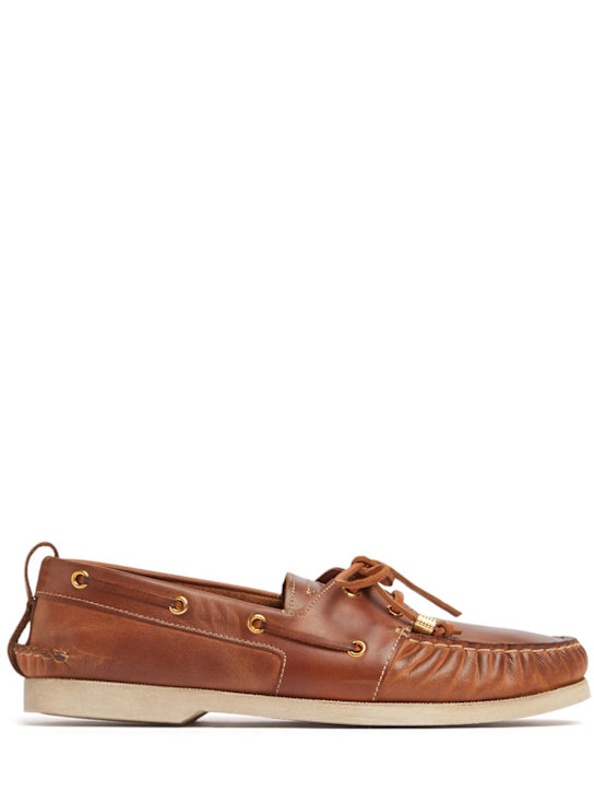 Golden Goose Leather boat shoes