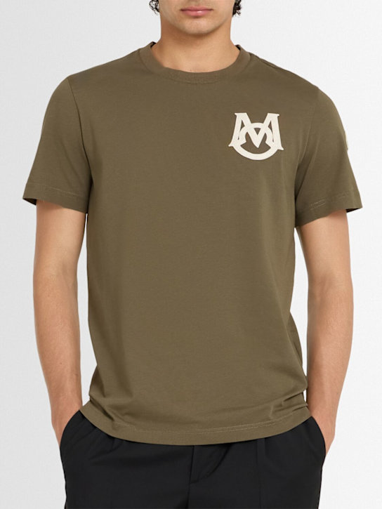 Moncler Logo cotton jersey t-shirt 3 Moncler Logo cotton jersey t-shirt