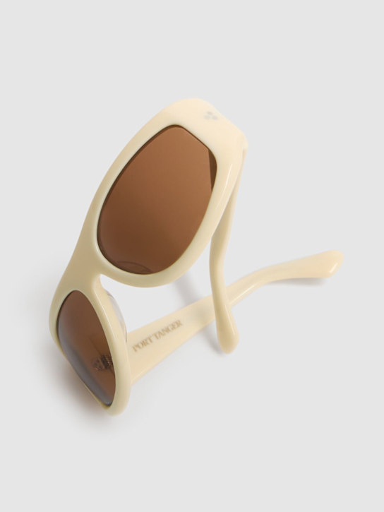 Port Tanger Fayaz acetate sunglasses w/ tobacco lens