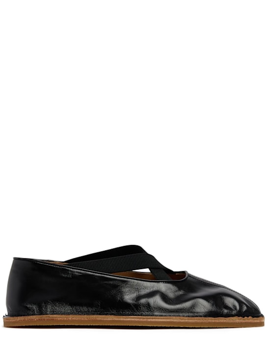 Dries Van Noten Leather ballerina-style loafers