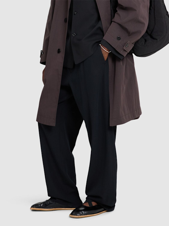 Dries Van Noten Leather ballerina-style loafers