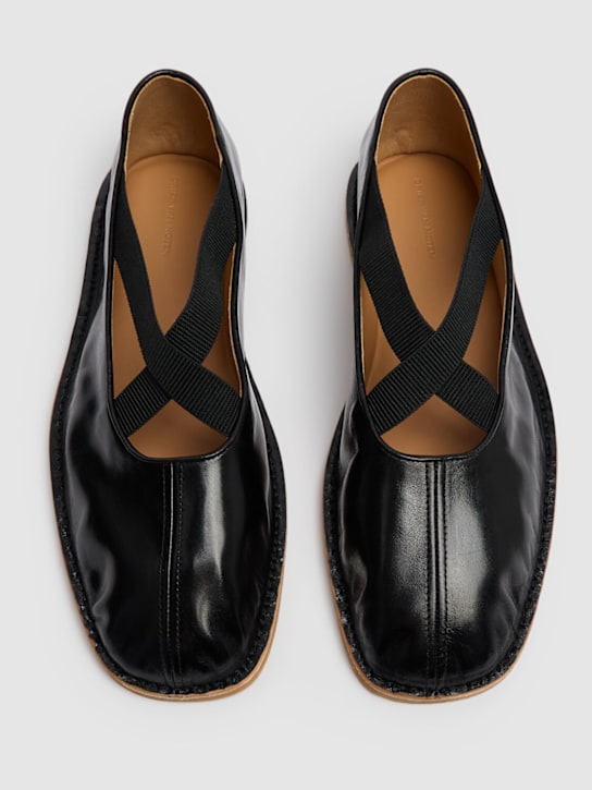 Dries Van Noten Leather ballerina-style loafers