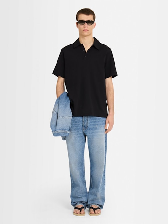 The Core Classic short-sleeve cotton jersey polo