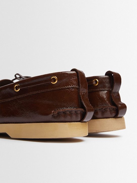 Golden Goose Wrinkled leather boat shoes 4 Golden Goose Wrinkled leather boat shoes