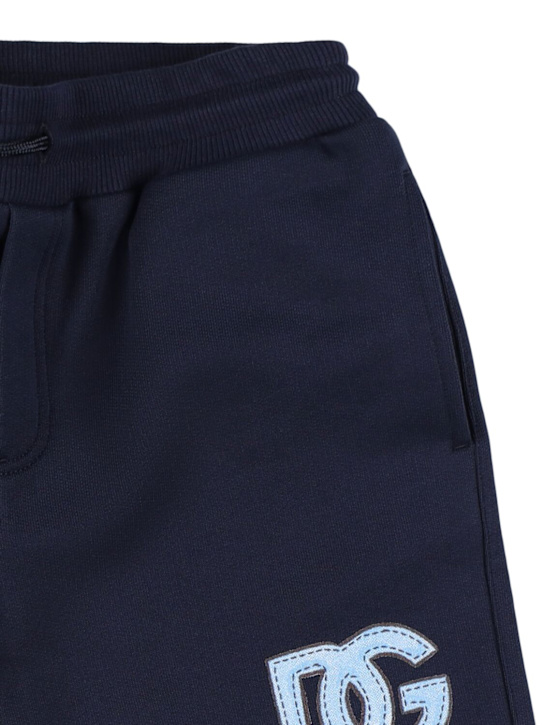 Dolce&Gabbana Printed cotton sweatpants