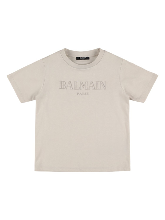 Balmain Cotton jersey t-shirt w/logo