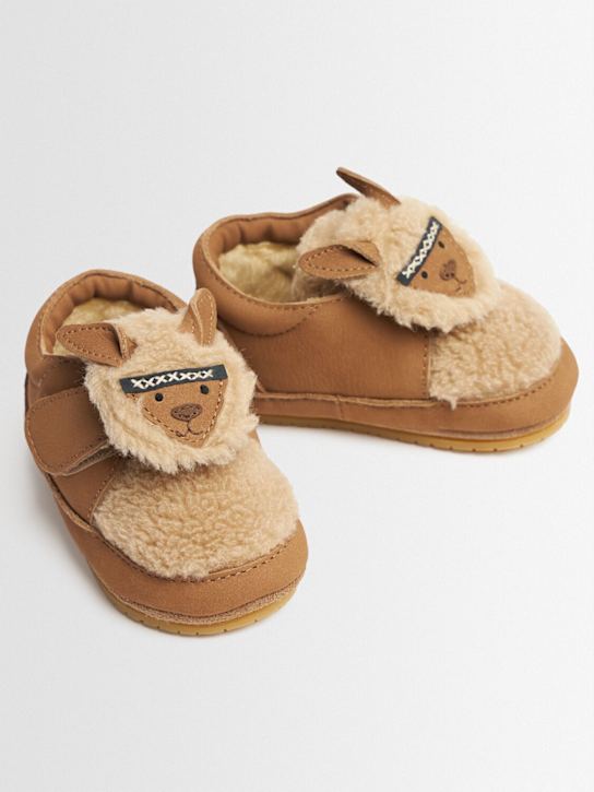 Donsje Teddy leather boots