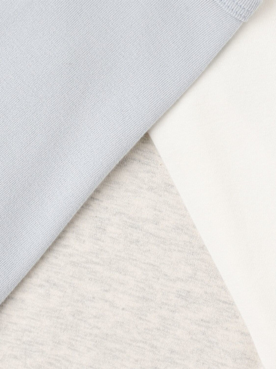 Petit Bateau Set of 3 cotton bodysuits