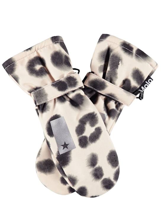 Molo Printed recycled poly mittens