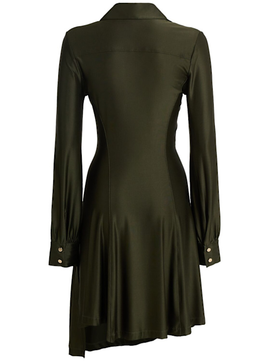 Rabanne Long sleeve mini shirt dress w/buttons