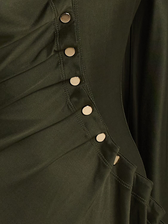 Rabanne Long sleeve mini shirt dress w/buttons 3 Rabanne Long sleeve mini shirt dress w/buttons