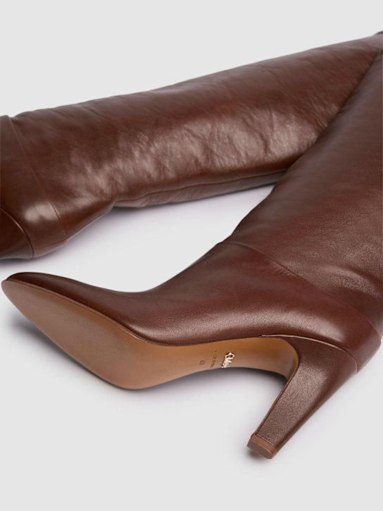 Chloé 85mm Leather over the knee boots