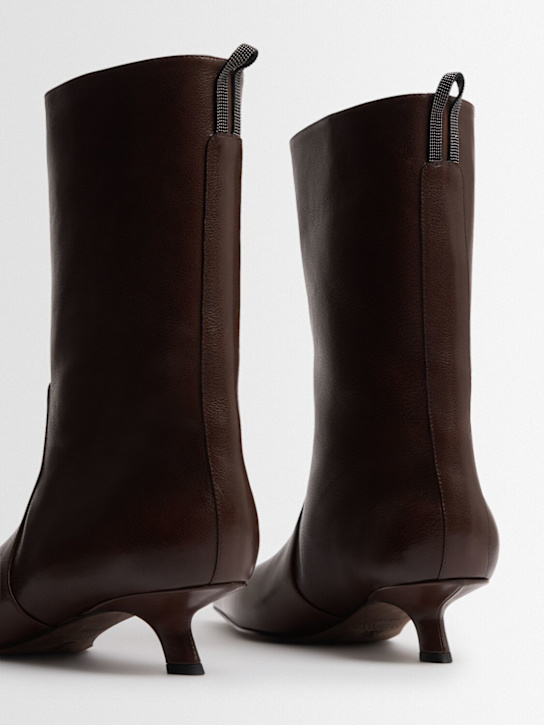 Brunello Cucinelli Leather ankle boots