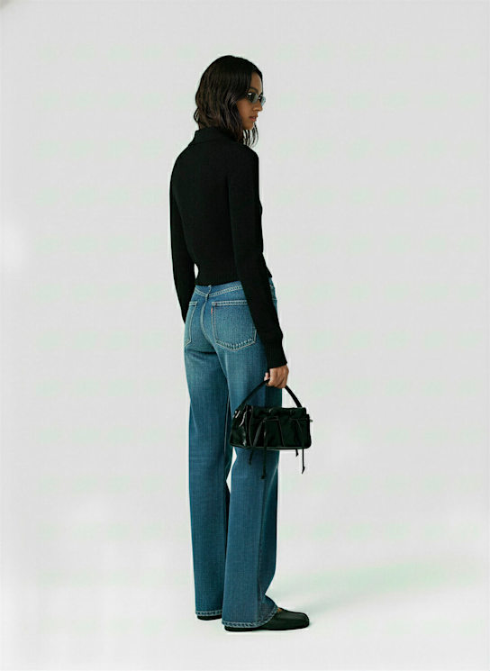 Our Legacy Wata cut denim straight jeans