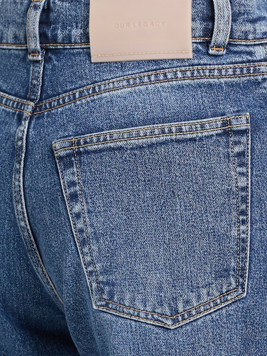 Our Legacy Wata cut denim straight jeans