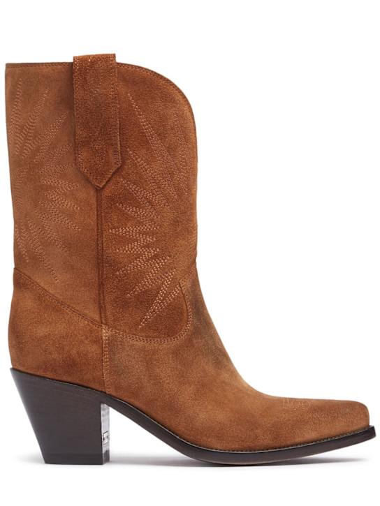 Golden Goose '70 Wish star low suede boots