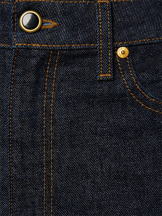 Khaite Abigail cropped high-rise straight jeans