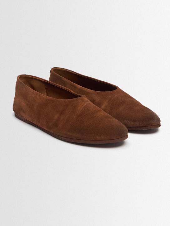 Marsell Coltellaccio suede flat ballerinas 3 Marsell Coltellaccio suede flat ballerinas