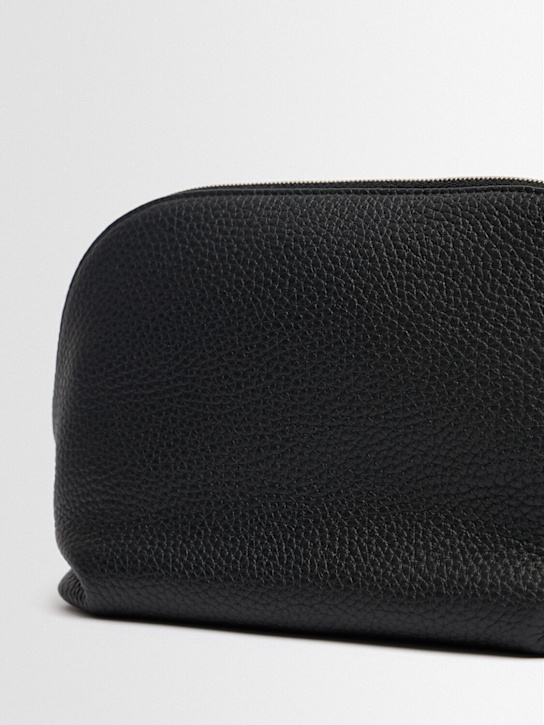 The Row Agnes grain leather pouch