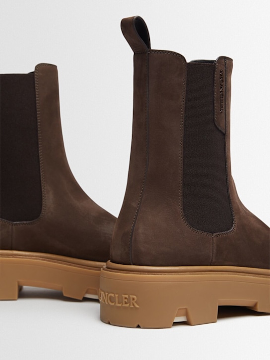 Moncler Aurea nubuck leather Chelsea boots