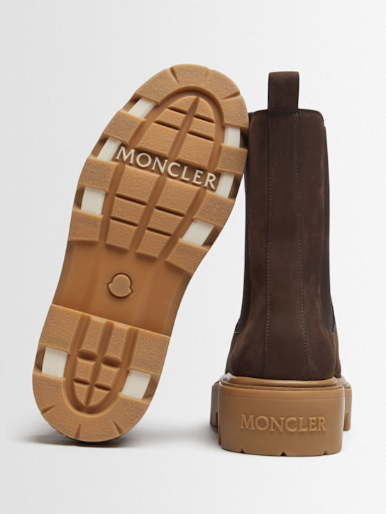 Moncler Aurea nubuck leather Chelsea boots