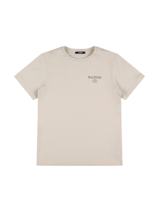 Balmain Cotton jersey t-shirt w/logo 4 Balmain Cotton jersey t-shirt w/logo