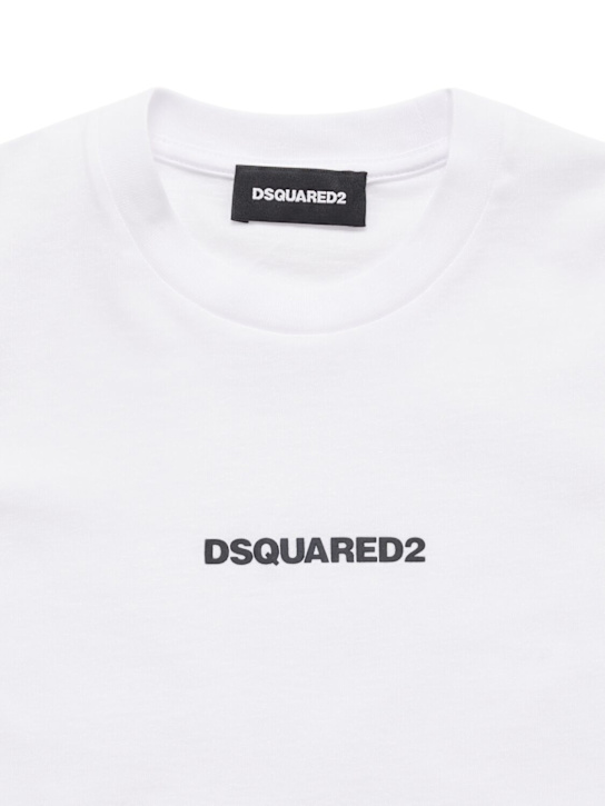 Dsquared2 Printed cotton jersey t-shirt