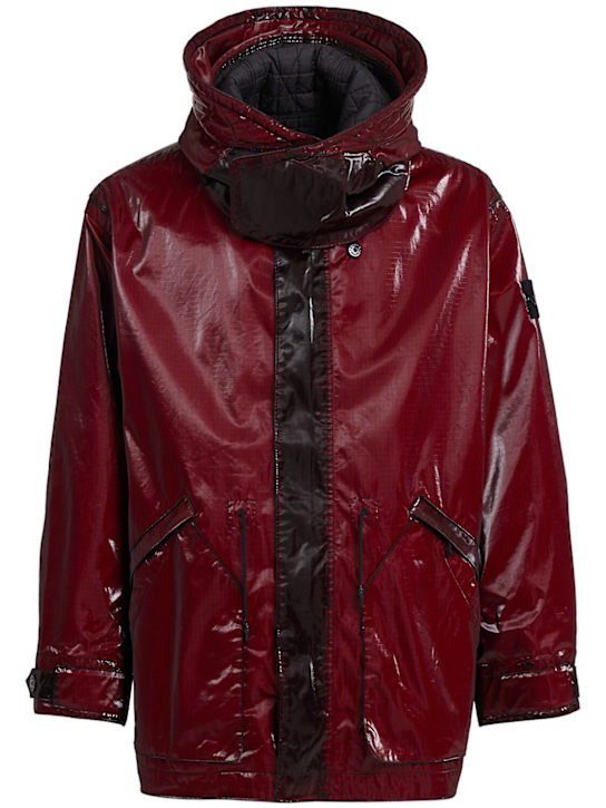 Stone Island Short ripstop parka