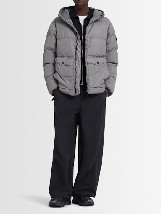 Stone Island Short nylon down parka