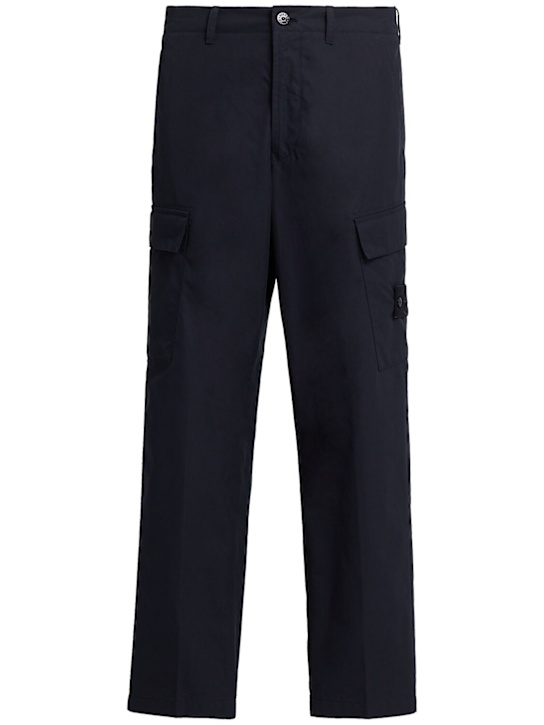 Stone Island Weatherproof cotton canvas pants