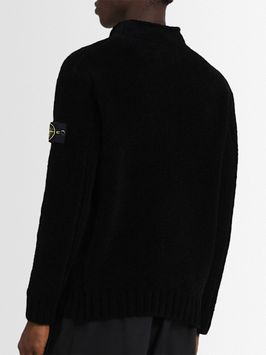 Stone Island Cotton chenille crewneck sweater 7 Stone Island Cotton chenille crewneck sweater