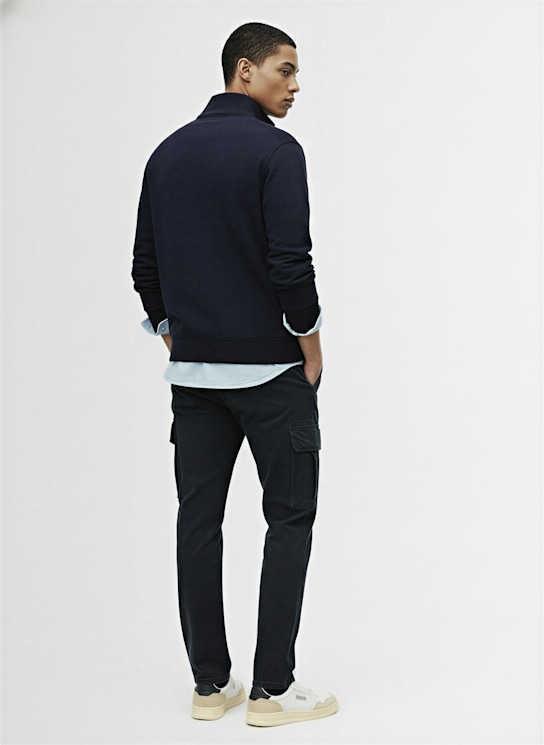 Stone Island L/s brushed cotton polo 3 Stone Island L/s brushed cotton polo