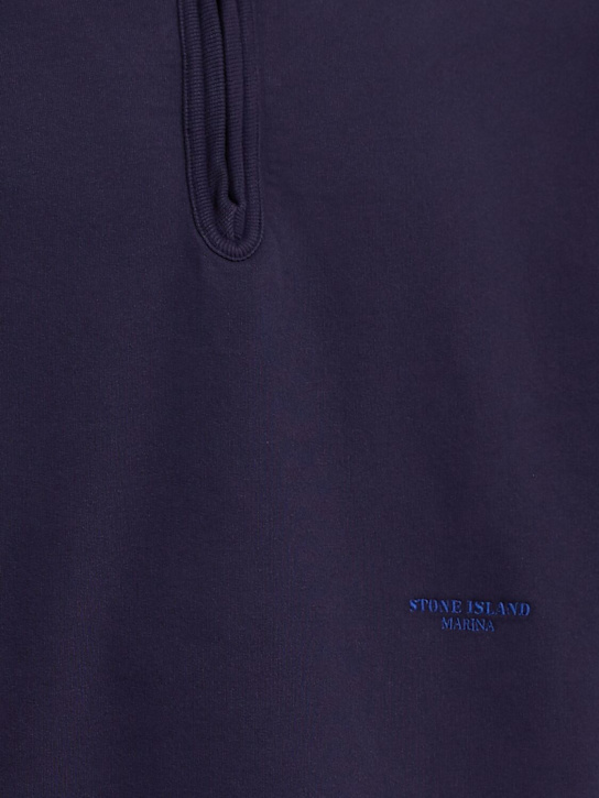 Stone Island L/s brushed cotton polo 5 Stone Island L/s brushed cotton polo