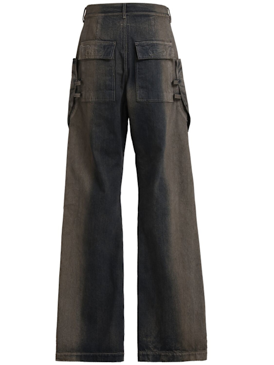 Rick Owens Stefan cargo cotton denim pants