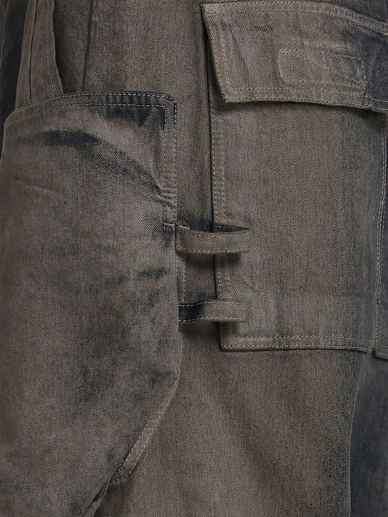 Rick Owens Stefan cargo cotton denim pants