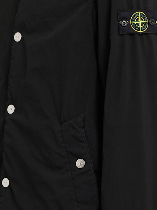 Stone Island Light poly blend long coat