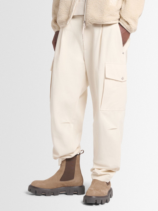 Moncler Peak City leather Chelsea boots