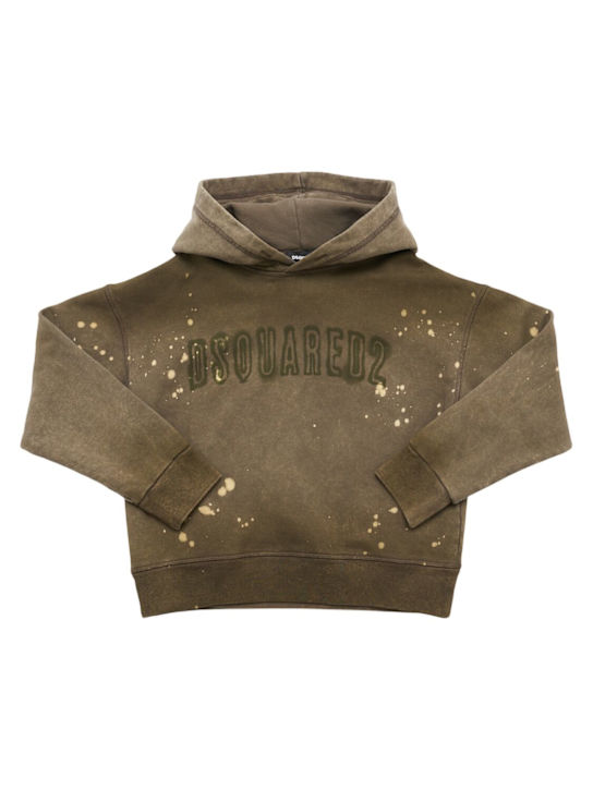 Dsquared2 Hooded cotton sweatshirt