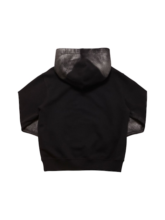 Diesel Kids Cotton sweatshirt hoodie w/logo