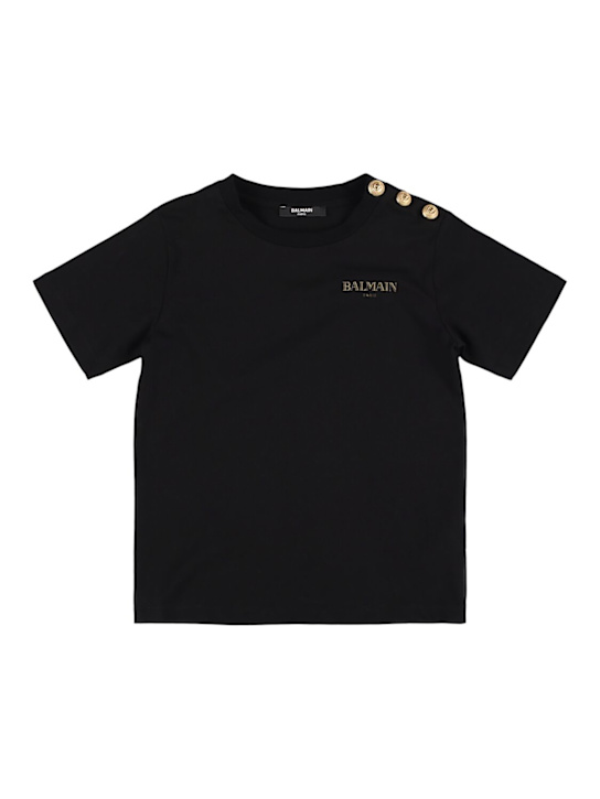 Balmain Cotton jersey t-shirt w/logo
